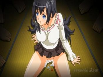 [エロアニメ]【】黒髪ロングの巨乳美女が鬼畜にバージン奪われ中出しレイプ！！更に大勢の男どもに凌辱されて肉便器にされる！！