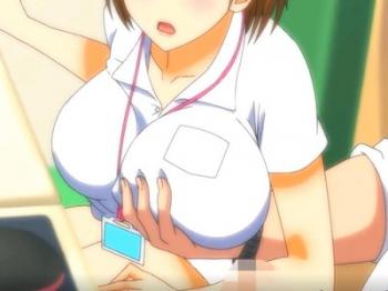 [エロアニメ]【肉便器】即抜き確定アニメ爆誕ｗｗ仕事中の爆乳OLにセクハラ全開な男性社員から輪姦レイプされて大股開きながらの大胆アクメ